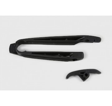 UFO Vodítko reťaze predné KTM SX-SX-F 07-10/EXC-EXC-F 08-11 čierna