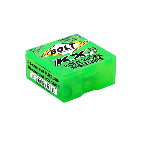 Bolt kompletná sada skrutiek do plastov Kawasaki KX 250F/250X, KX 450F/KX450X