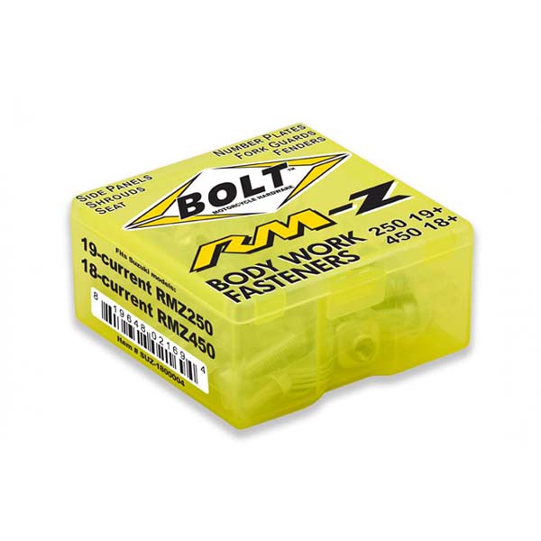 Bolt kompletná sada skrutiek do plastov Suzuki RM-Z 250 2019-, RM-Z 450 2018-