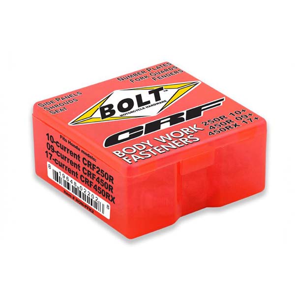 Bolt kompletná sada skrutiek do plastov Honda Kompletná sada skrutiek do plastov Honda  CRF