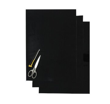 BLACKBIRD Hrubá folia 3 ks čierna