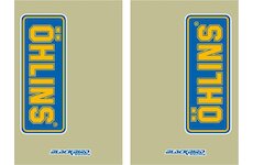 BLACKBIRD polepy na tlmiče 1 pár Ohlins