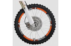 BLACKBIRD polepy na ráfiky kolesa   oranžové