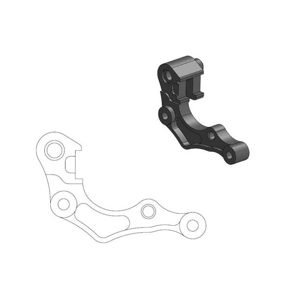 Adaptér brzdového kotúča Moto-Master 270mm Honda