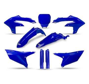 UFO Kompletná sada plastov Yamaha YZF 250 2024-2026 YZF 450 2023-2025 modrá