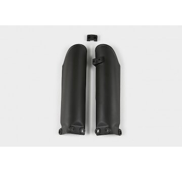 UFO Kryty predných tlmičov KTM SX 65 02-26/Gas Gas MC 65 21-26/Husq. TC 65 24-26 čierna
