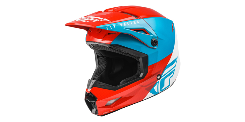 FLY Racing Mx-Prilba KINETIC STRAIGHT  Red white blue