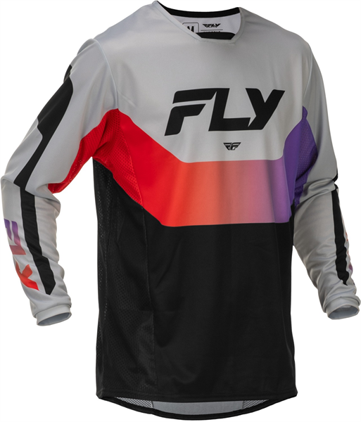 FLY Racing MX-dres KINETIC 2026 Black Grey Red Purple