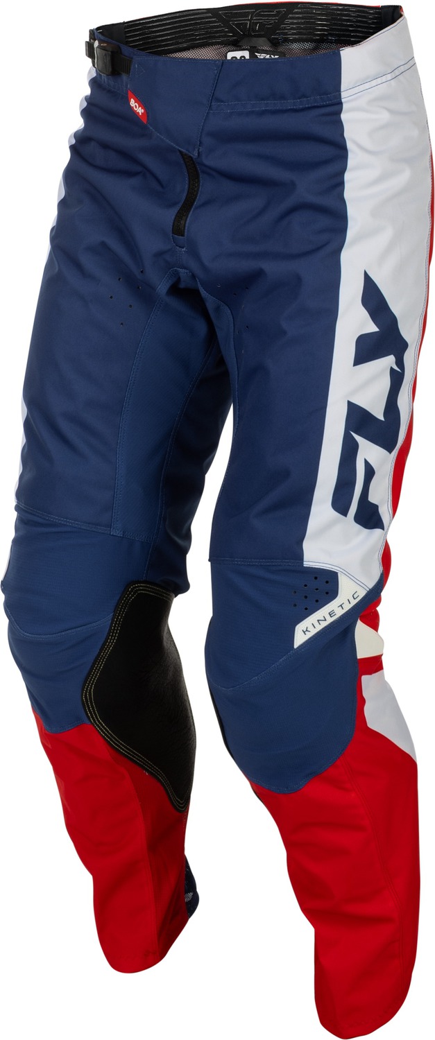 FLY Racing MX-nohavice KINETIC 2026 Red White Blue
