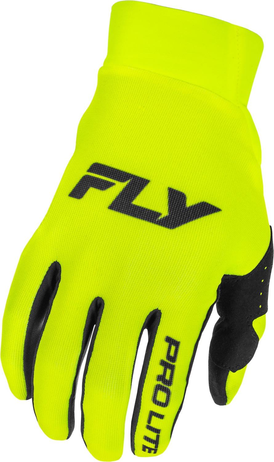 FLY Racing MX-rukavice PRO LITE 2026 Hi-vis Black