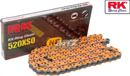 RK 520 XSO-Z1 X-Ringová reťaz 118čl. oranžová