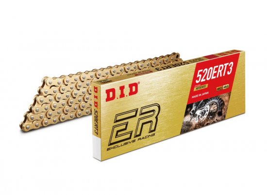 DID 520ERT3 motokrosová reťaz 118 čl. zlatá