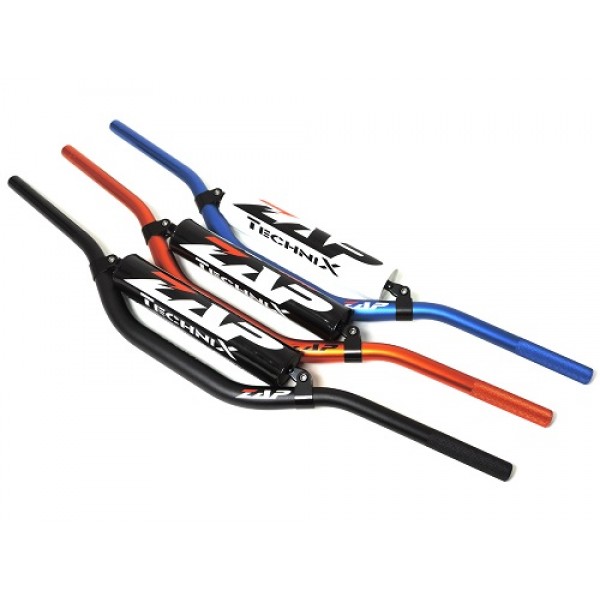 Riadidlá ZAP TechniX FMX s hrazdou 28 mm modré