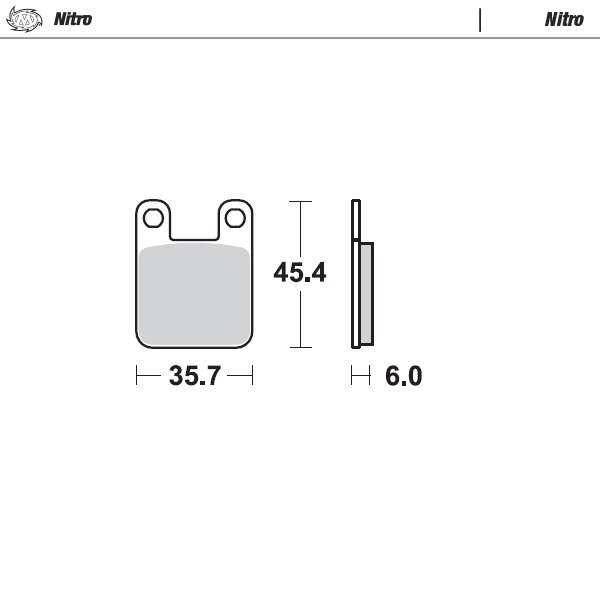 Brzdové platničky Moto-Master KTM 65 SX predné